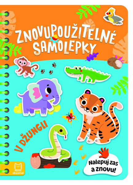 Znovupoužitelné samolepky V džungli - Agnieszka Bator