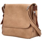 Stylová dámská crossbody Metagga, khaki