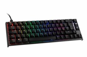 Ducky ONE 2 SF Gaming Tastatur MX-Red černá (CH) / Herní klávesnice / podsvícená / mechanická / drátová (USB)