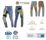 Dámské kalhoty Trilobite Parado doublelayer Aaa skinny fit black level 2 (Prodloužené) - 28 / modrá