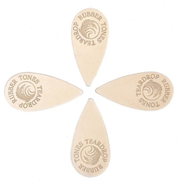 Timber Tones Rubber Tones Teardrop Clear Silicon 4-Pack