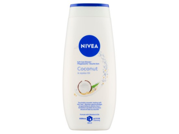 Nivea Coconut & Jojoba Oil pečující sprchový gel 250 ml