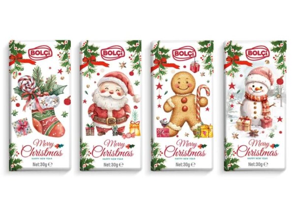 Bolci vánoční čokoládky 30g