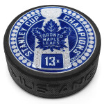 Mustang Puk Toronto Maple Leafs NHL Stanley Cup Dynasty Puck Design Trimflexx