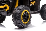 Mamido Dětská elektrická čtyřkolka XC-sport 2x45W žlutá