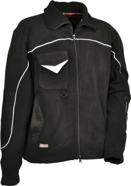 Bunda Fleece Cofra RIDER Barva: Černá, Velikost: L (V026_0_05_L)