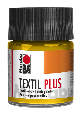 Barva na textil Marabu Textil Plus 50 ml - žlutá střední 021