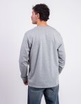 Tričko Carhartt WIP L/S Pocket T-Shirt Grey Heather