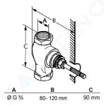 KLUDI - Montážní tělesa Těleso ventilu pod omítku 53811