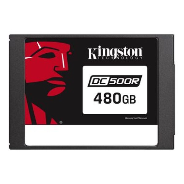 Kingston DC500R 480GB SSD / 2.5 / SATA III / čtení: 555MBs / zápis: 520 MBps / MTBF 2 mil. hodin / 5y (SEDC500R/480G)