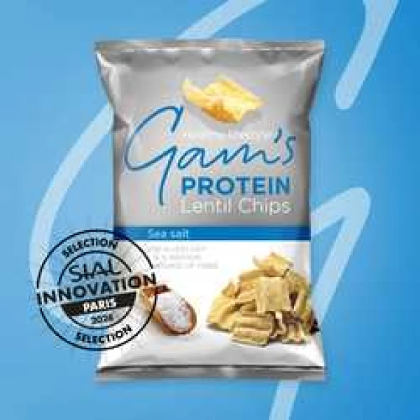 Gam's Proteinové chipsy s mořskou solí 65 g