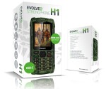 EVOLVEO StrongPhone H1, vodotěsný odolný Dual SIM telefon, lovecká kamufláž