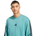 Adidas Essentials Sweatshirt 3-Stripes Fleece M JX0701 pánské L