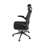Kancelářská židle, houpací mechanismus, černá, KA-K2021 BK
