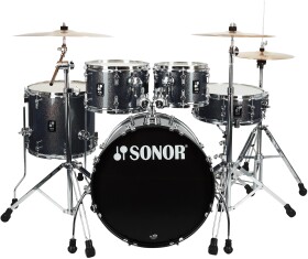 Sonor AQX Studio Set Black Midnight Sparkle