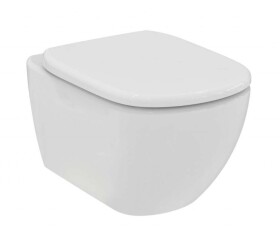 IDEAL STANDARD - Tesi Závěsné WC se sedátkem SoftClose, RimLS+, bílá T536101