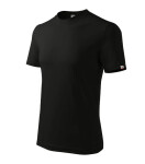 Base tričko unisex černá 01 (brand label) L