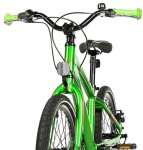 Dětské kolo LEADER FOX GAMP chlapecký 20", model 2026-2, barva zelená