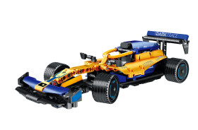 Stavebnice Formule oranžová 27 cm