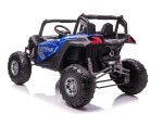 Mamido Dětské elektrické auto Buggy UTV-MX 4x4 LCD MP4 Spider lakované modré