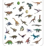 Jiri Models Jiri Models, 3341-5, omalovánky se samolepkami, dinosauři