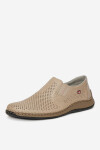 Polobotky Rieker 05297-60 Přírodní kůže (useň) - Lícová