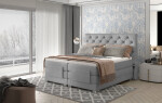 Boxspring Clover Rozměr: 140 x 200 cm, látka: Dora 21