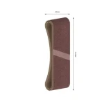 BOSCH 2608606004 X440 / Brusný pás na dřevo / Zrnitost G150 / 60 × 400 mm / 3 ks (2608606004)