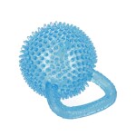 Hračka pro mazlíčky pro psy s úchytem modrá 9,5 cm, Wiky, W061376