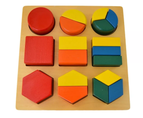 Moyo Montessori Moyo Montessori Geometrický tác