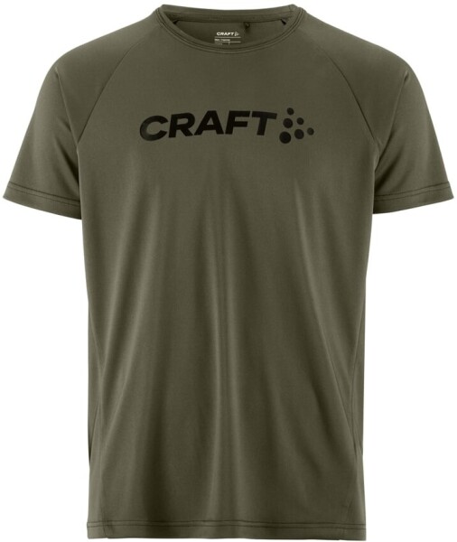Běžecké tričko CRAFT CORE Essence Logo - zelené Velikost textilu: XL