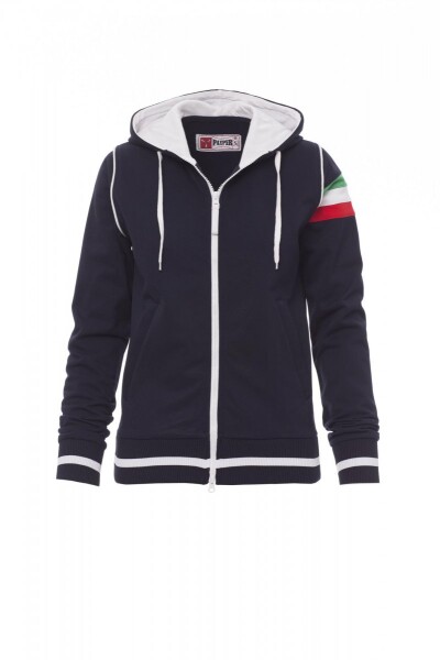 Pracovní mikina Payper Kansas Barva: Námořnická Modrá/ Bílá, Velikost: S (001272001108015S)