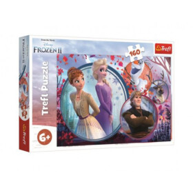 TREFL Puzzle Frozen Sesterské dobrodružství 160 dílků