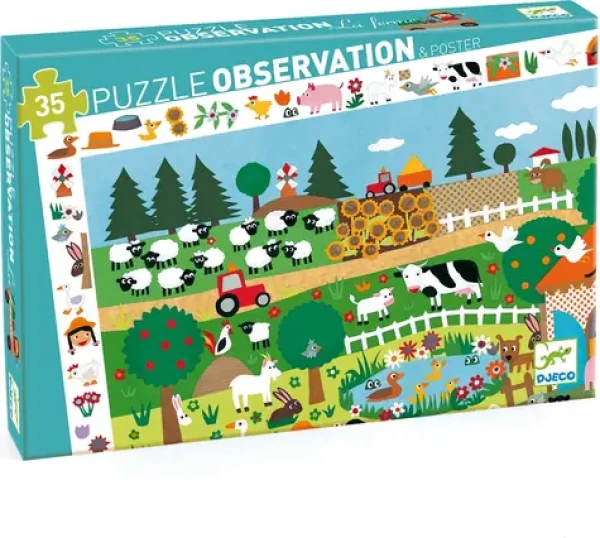 DJECO Puzzle Observation: Statek