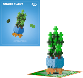 Plus-Plus Kytky Snake Plant - EPEE