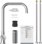Eisl - Páková dřezová baterie WINDOW se sklopným výtokem, chrom 24550 24550