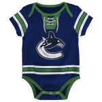 Outerstuff Dětské body Vancouver Canucks NHL Hockey Pro Creeper – Blank Velikost: 18 měsíců