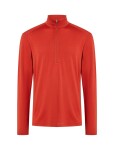 Pánské merino triko dlouhý rukáv, 1/2 zip ICEBREAKER Mens 260 Tech LS Half Zip, Agate velikost: S