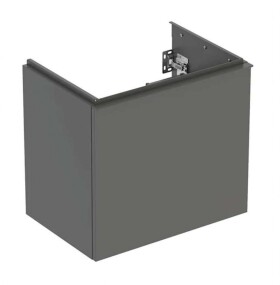 GEBERIT - Acanto Umyvadlová skříňka, 60x54x42 cm, 2 zásuvky, lávová 503.008.JK.1