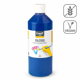 Creall barva s vysokým leskem Gloss, 500 ml, tmavě modrá