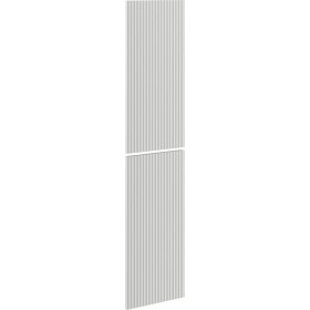 MEXEN - Rivel čelo pro koupelnovou skříňku reliéf 35 x 80 cm (2 ks.), šedý mat 91A21-1600-300-2-62