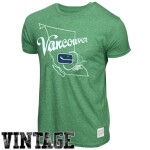 Original Retro Brand Pánské Tričko Vancouver Canucks Mock Twist Velikost: XXL