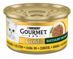 Gourmet Gold Succulent Delights s kuřecím masem 85 g