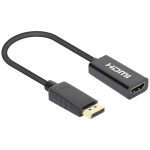 CLUB3D CAC-2070 aktivní redukce DisplayPort 1.2 na HDMI 2.0 černá / 4K 60Hz (CAC-2070)