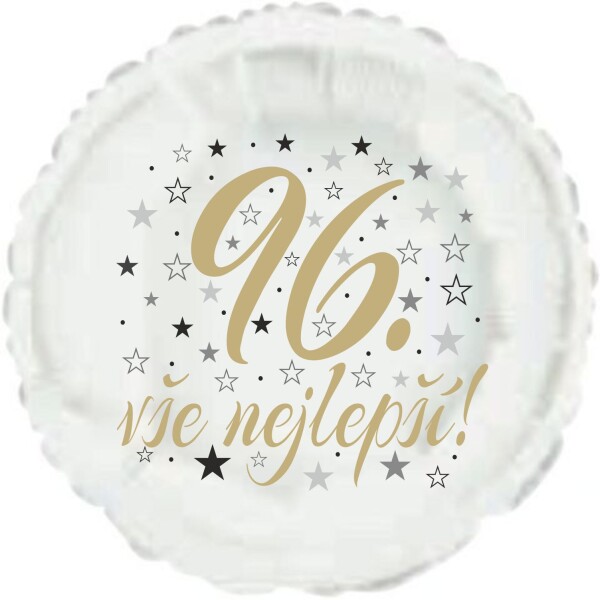 96. narozeniny balónek kruh Balonky.cz 96. narozeniny balónek kruh Balonky.cz