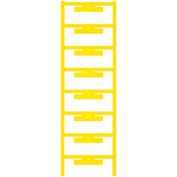 Terminal markers, MultiCard, 40 x 7 mm, Polyamide 66, Colour: Yellow ELS 7/40 MC GE 1045650000 žlutá Weidmüller 40 ks