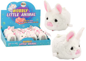 Mamido Natahovací jezdící zajíček bílý - hračka a dekorace