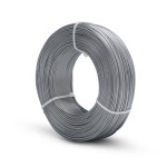 PLA filament Refill stříbrný inox 1,75 mm Fiberlogy 850 g