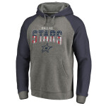 Fanatics Pánská Mikina Dallas Stars Freedom Tri-Blend Raglan Pullover Hoodie Velikost: