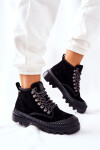 Leather Trapper Boots Big Star II274363 Black 37